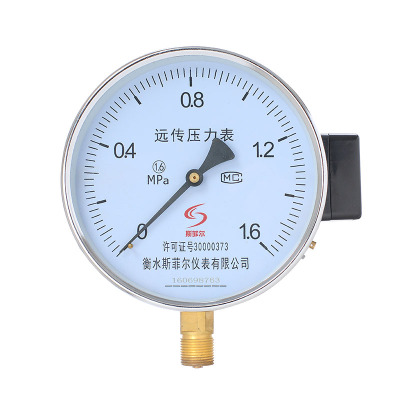 ytz-150电阻远传压力表 恒压供水表 0-1.6mpa 远程配变频器 0-10v