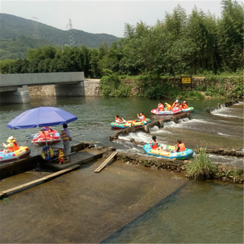 杭州余杭双溪漂流门票 双溪竹筏漂流|含牛车 双溪乐园