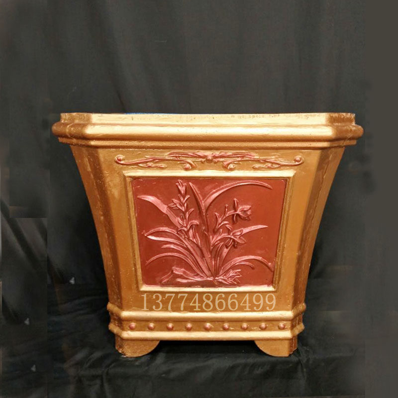 罗马柱大容量菱形水泥花盆模具六边形特大号模板八角塑料新农村长