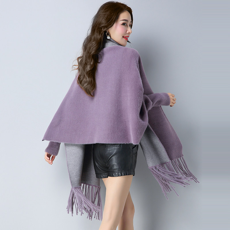 时髦新潮的流苏披肩,白领贵妇首选