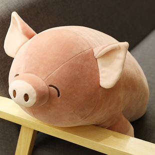 可爱猪公仔娃娃小猪猪玩偶毛绒玩具睡觉抱枕玩偶猪女孩生日礼物萌