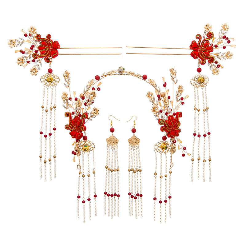 东方新娘之美,从古风发饰开始