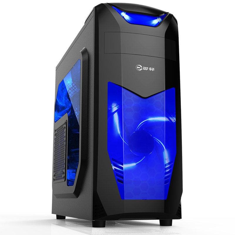 包邮御轩大机箱电脑机箱台式机主机机箱 上置电源支持大板空箱_双氙