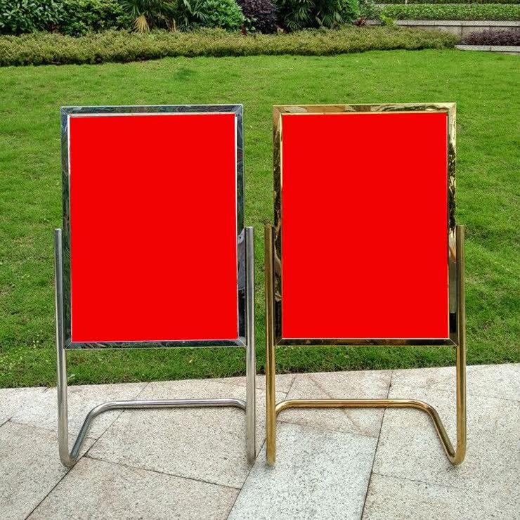 特价水牌展示架 不锈钢