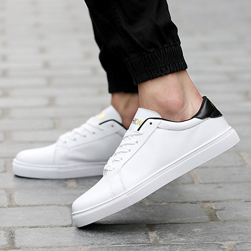 货到付款秋冬白鞋英伦男士板鞋韩版流行男鞋46休闲男生棉鞋45优惠券