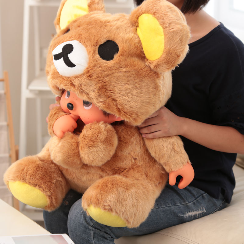 结婚礼物 蒙奇奇超大号限量版毛绒玩具 公仔娃娃生日礼物女80cm