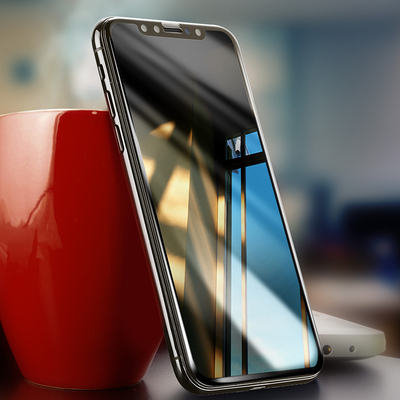 benks iphonex钢化膜玻璃3d全覆盖防指纹苹果x手机膜10全包水凝膜