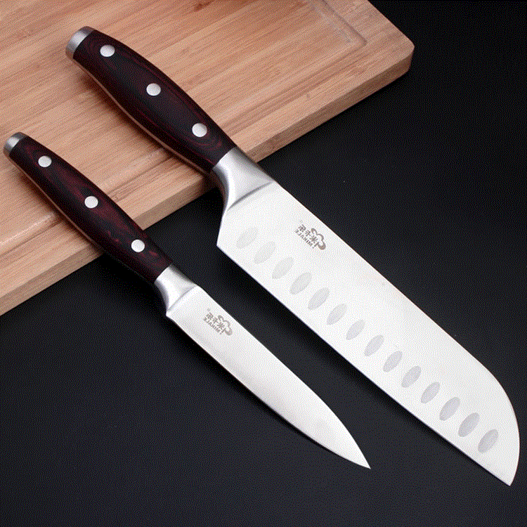 不锈钢水果刀家用厨房切水果削皮器瓜果刀菜刀小刀具鞘套便携锋利