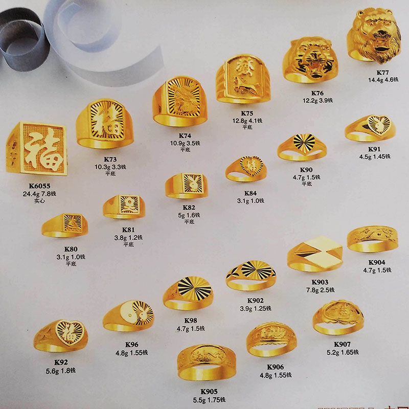 热销银首饰男_金得利金银首饰石膏模具 男女戒指石膏模具 打金工具