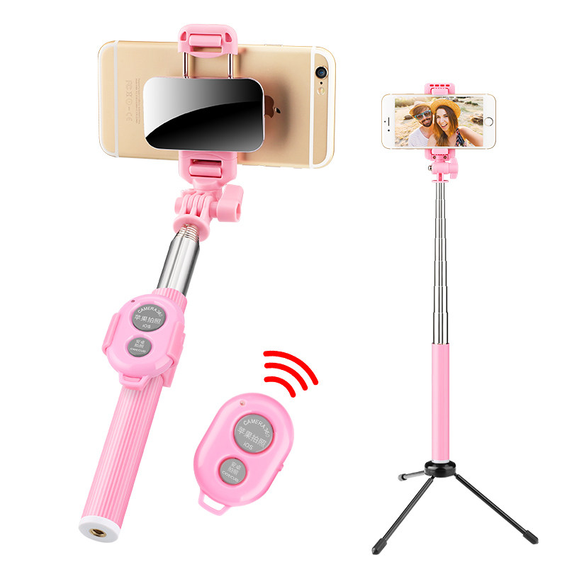 通用型自拍杆苹果x拍照神器xr迷你8p蓝牙7手机