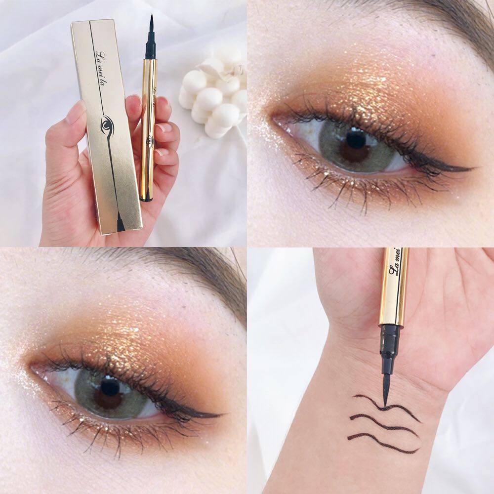 眼线笔女不晕染防水正品速干新手初学者棕色持久极细星空内眼线液