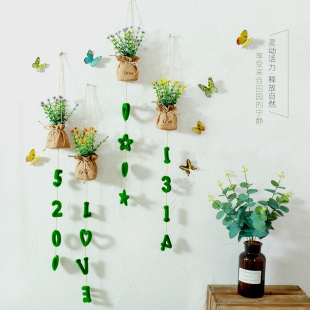 挂饰品墙面小装饰_创意客厅卧室门上小挂饰房间ins小清新墙面装饰品