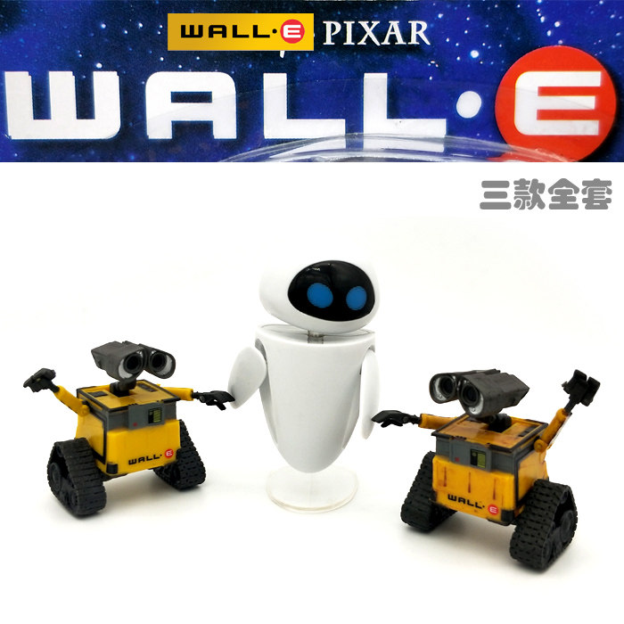 正版wall-e瓦力eva小伊娃机器人总动员伊娃玩具手办玩偶模型摆件