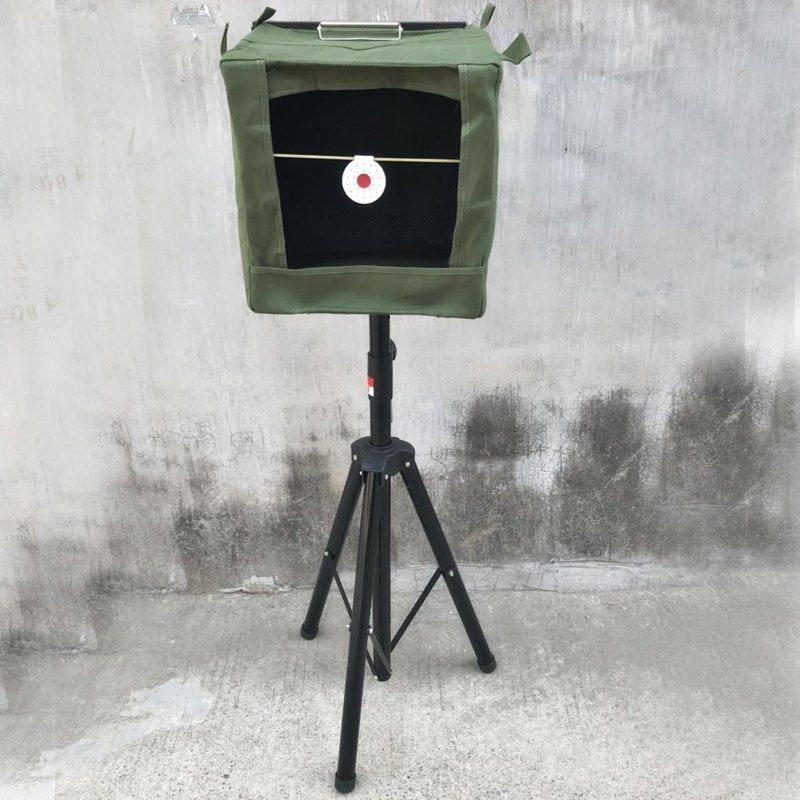 bb箱_不锈钢骨架弹弓靶箱双层加固消音布练习弹射击靶折叠式bb回收箱