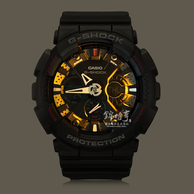 香港直邮卡西欧casiogshock防水运动电子男表ga1201a