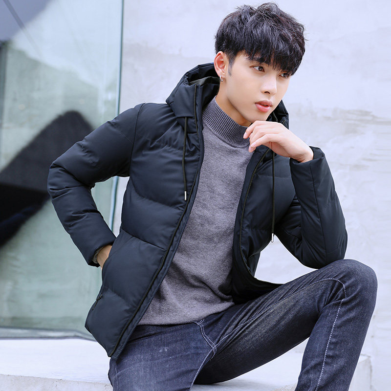 一折棉袄男 青年 帅气_官方旗舰店以纯棉衣男2018冬季款保暖加绒加厚