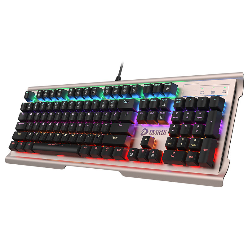 达尔优ck525-miy机械游戏键盘