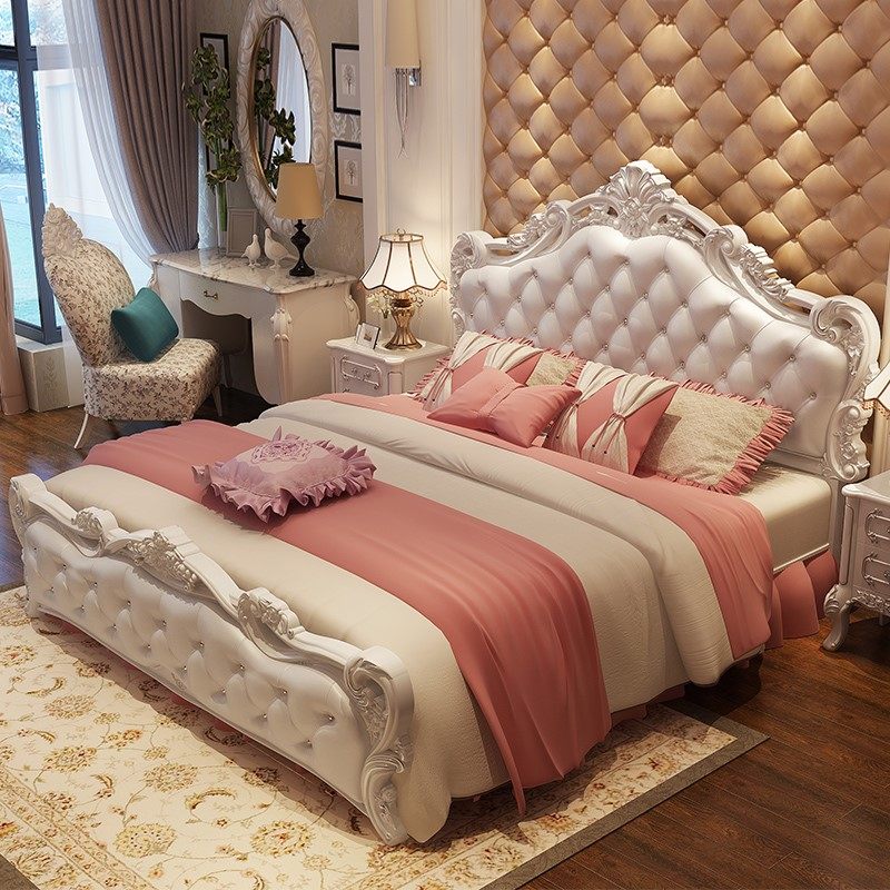 欧式简约床大额优惠券