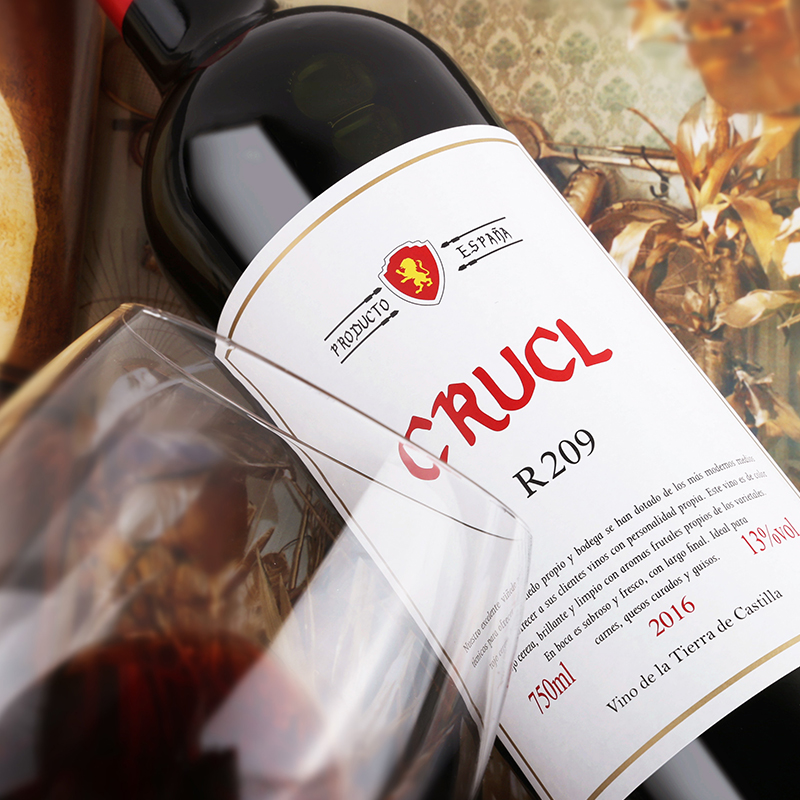 罗莎红酒官方正品原瓶原装进口萄客R209西班
