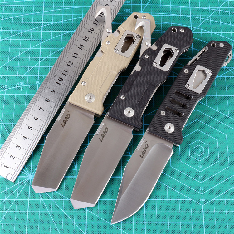 热销折刀 三刃木_正品三刃9系t08多功能9046折刀户外折叠刀木高硬度