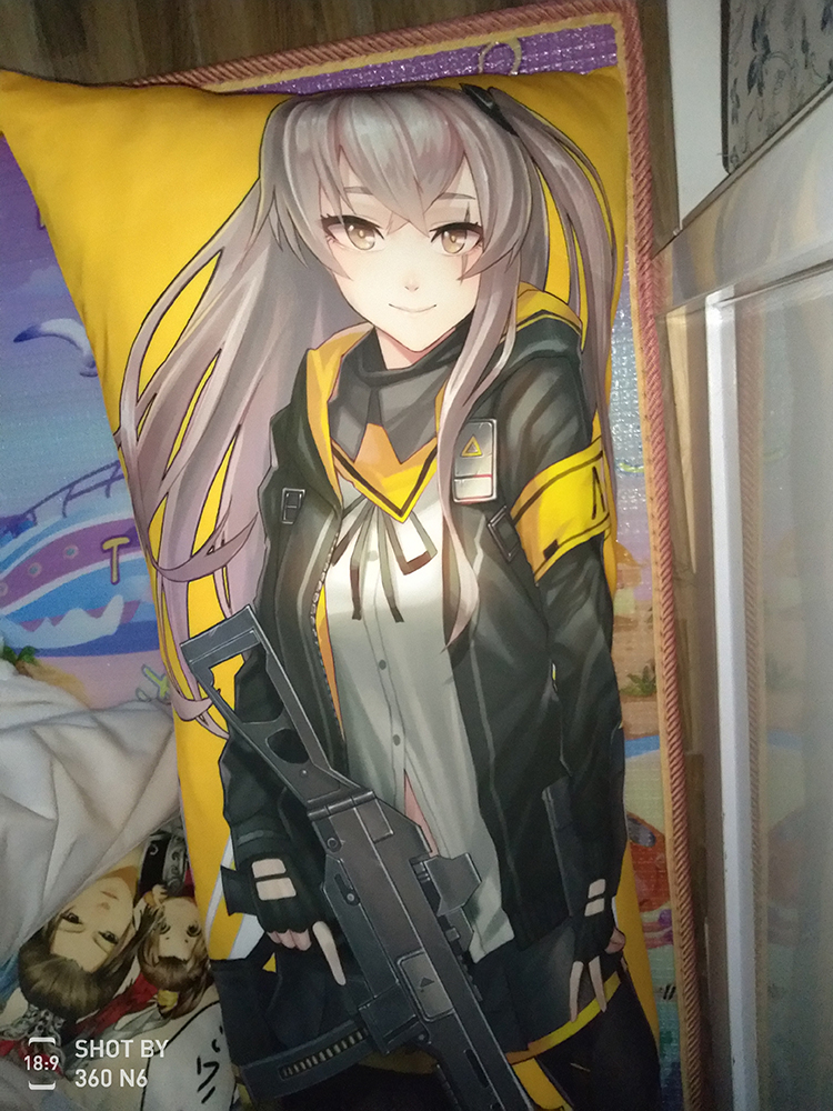 少女前线周边_少女前线ump45等身抱枕套毕业开学动漫周边cos送腐女