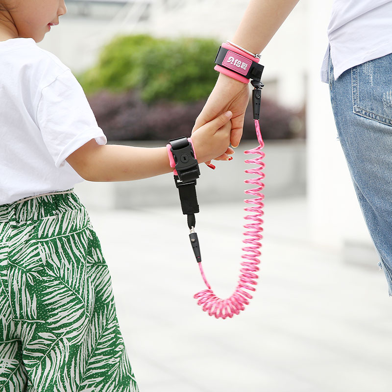 防走丢带宝宝牵引绳腰带款小孩安全防走失手环溜娃神器防丢绳儿童【】