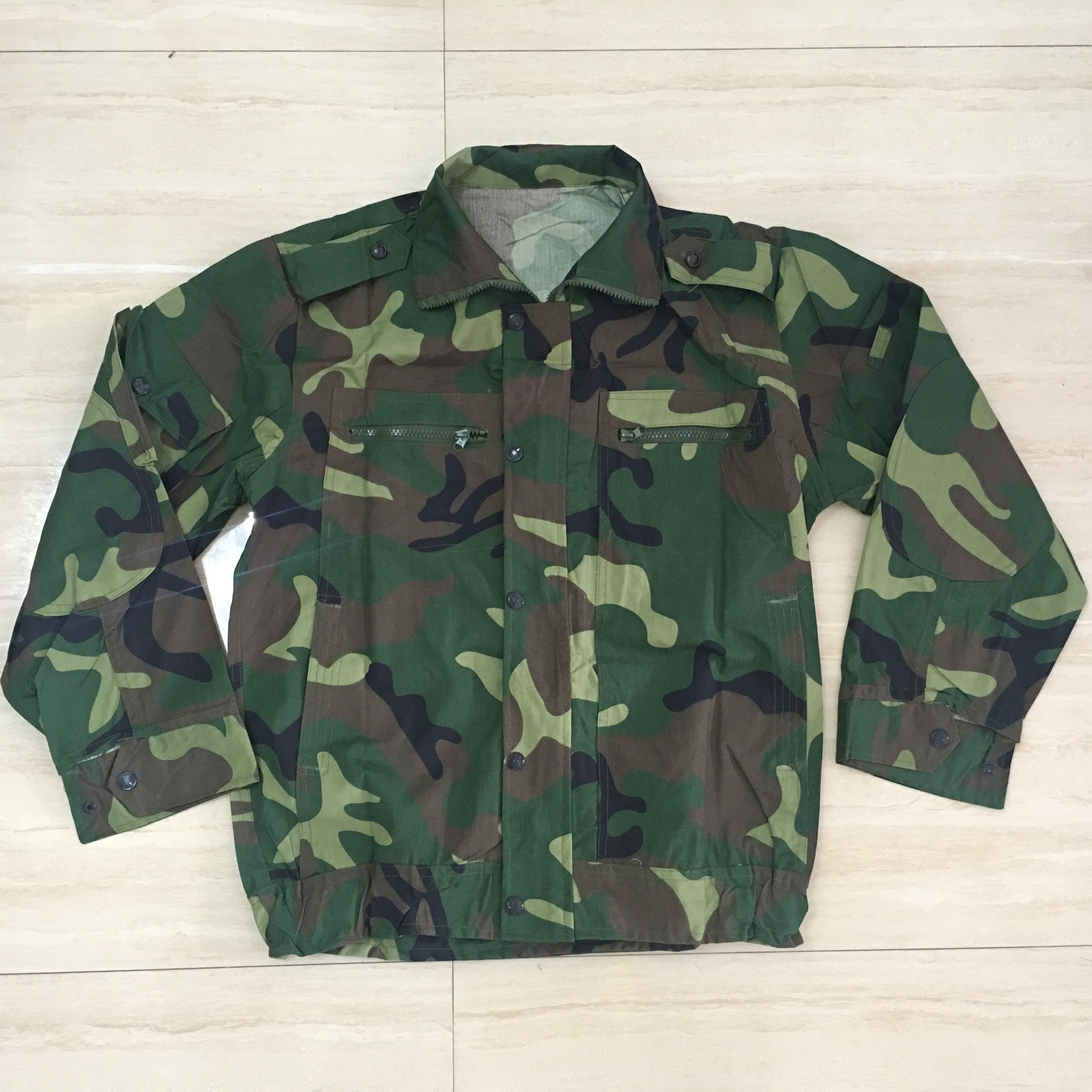 户外男士军装套装_新式87平布夏作训迷彩服97式丛林迷彩户外休闲服