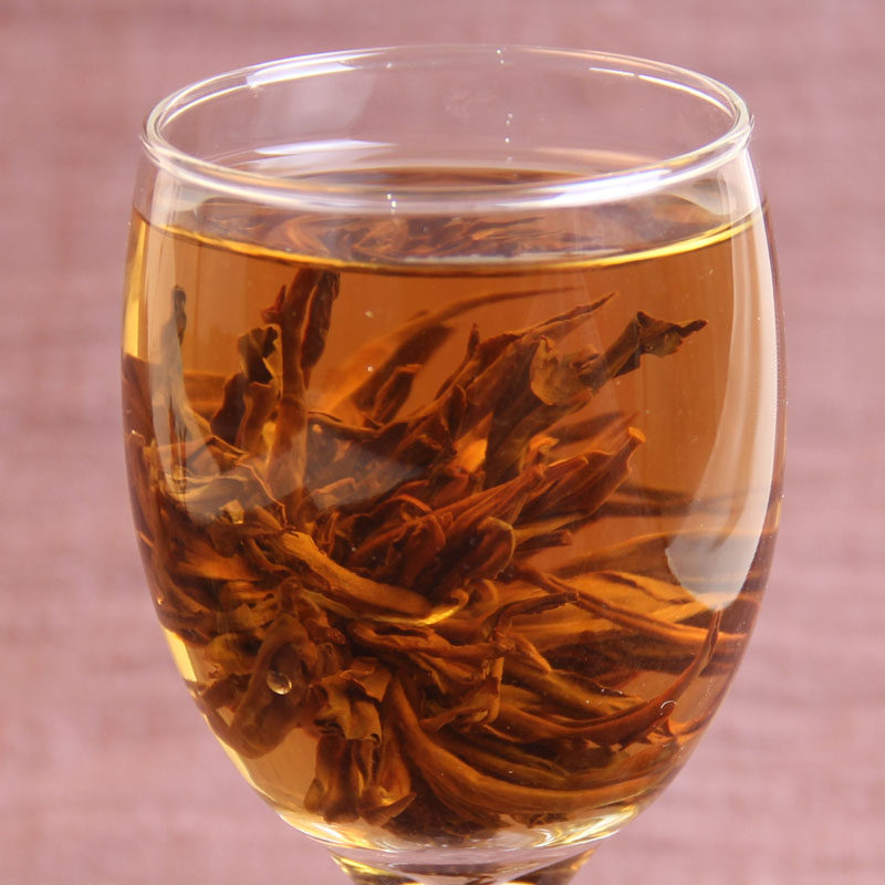 凤庆金丝滇红云南滇红茶 凤庆手工红茶金丝宝塔形金芽工夫红茶20g