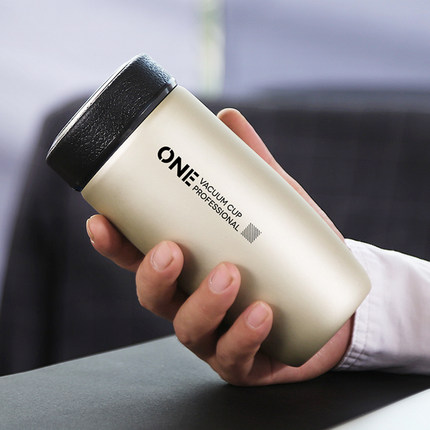 吉康不锈钢保温杯抽真空保温杯男士茶杯女士水杯时尚保温杯包邮_7折