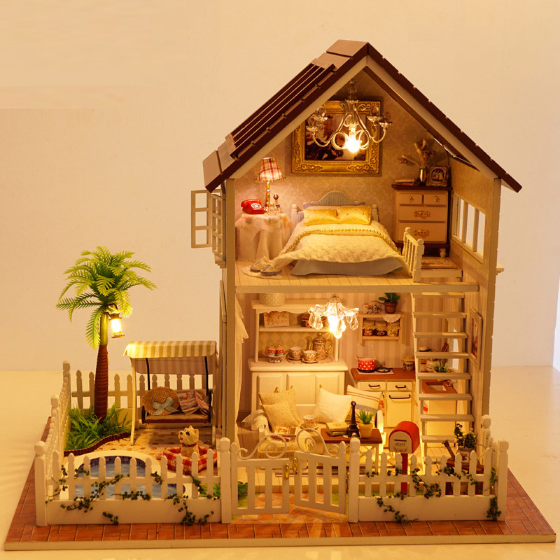 去购买 |||—  —||| diy幸福小木屋 装满爱的小屋,是幸福的归宿,diy