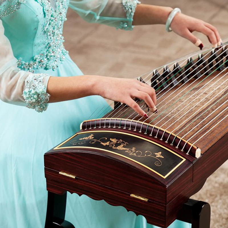 祥音古筝考级初学者入门正品专业演奏成人儿童乐器全套古筝