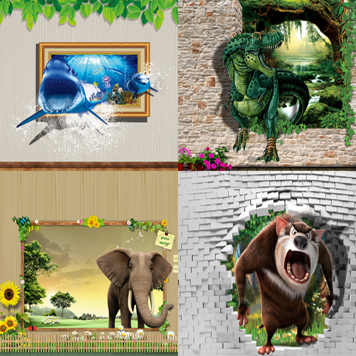 背景3d直播间3d动漫卡通背景布3dyy主播背景布可爱搞笑背景布优惠券