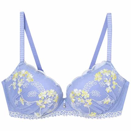 9月秋季新色入大人气代购日系内衣amphi bragenic纯色无钢圈文胸_不