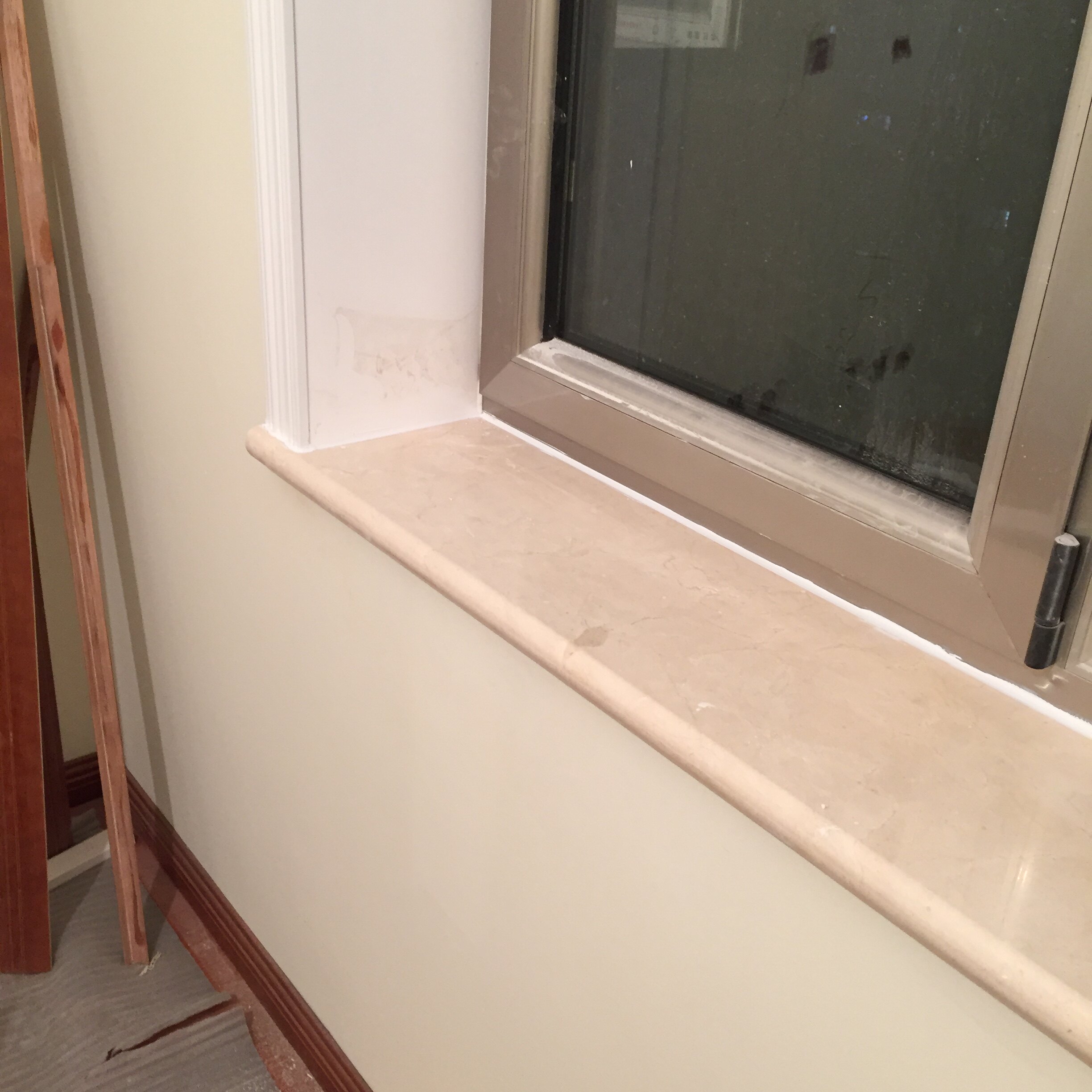 北京定做人造大理石窗台天然过门石门槛石飘窗台面垭口门窗套石材