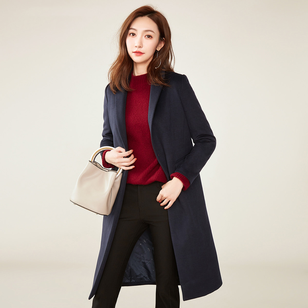 大衣女冬呢子大额优惠券