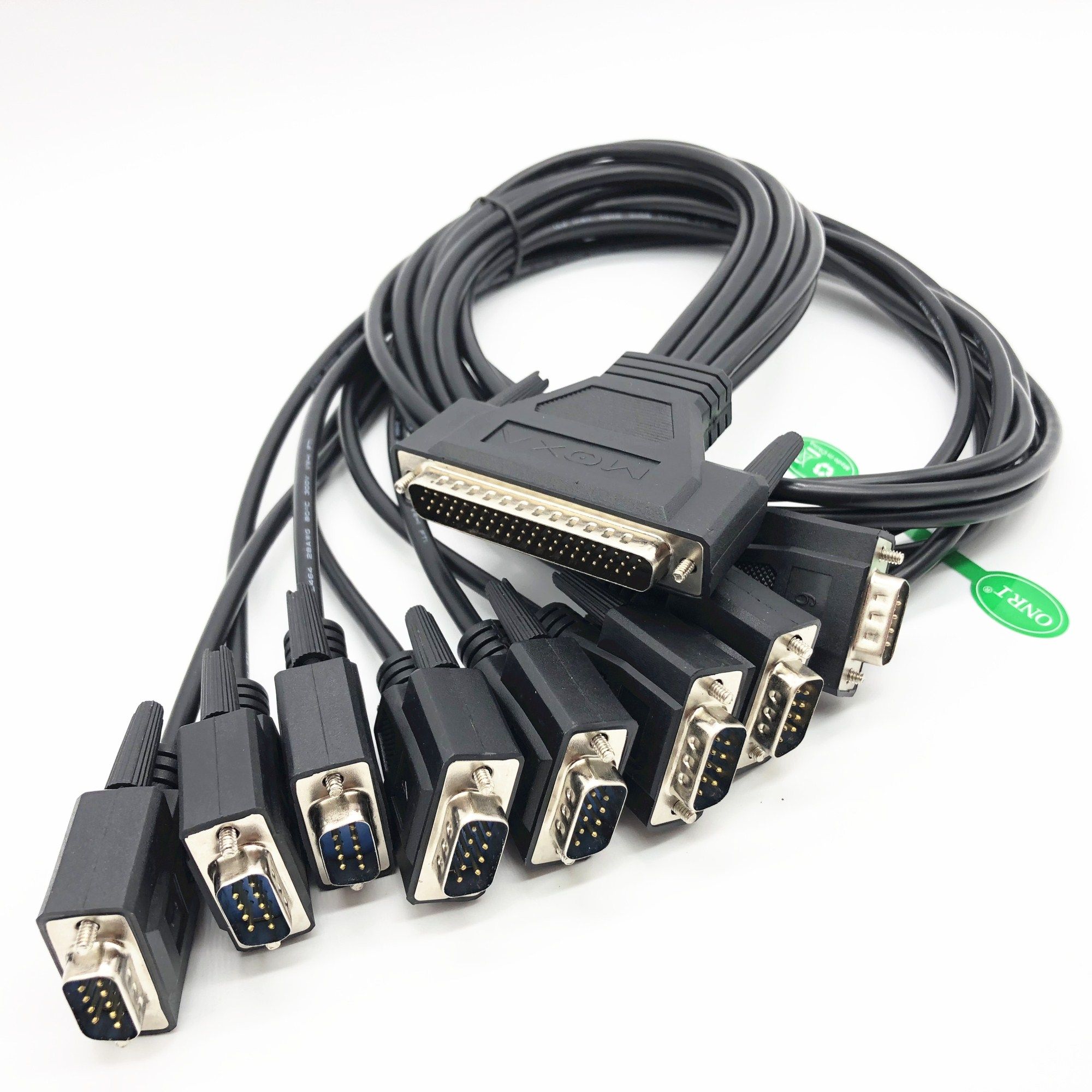 db9线_现货 原装摩莎moxa cp-168u串口线db62转9针八爪鱼一拖八串口线