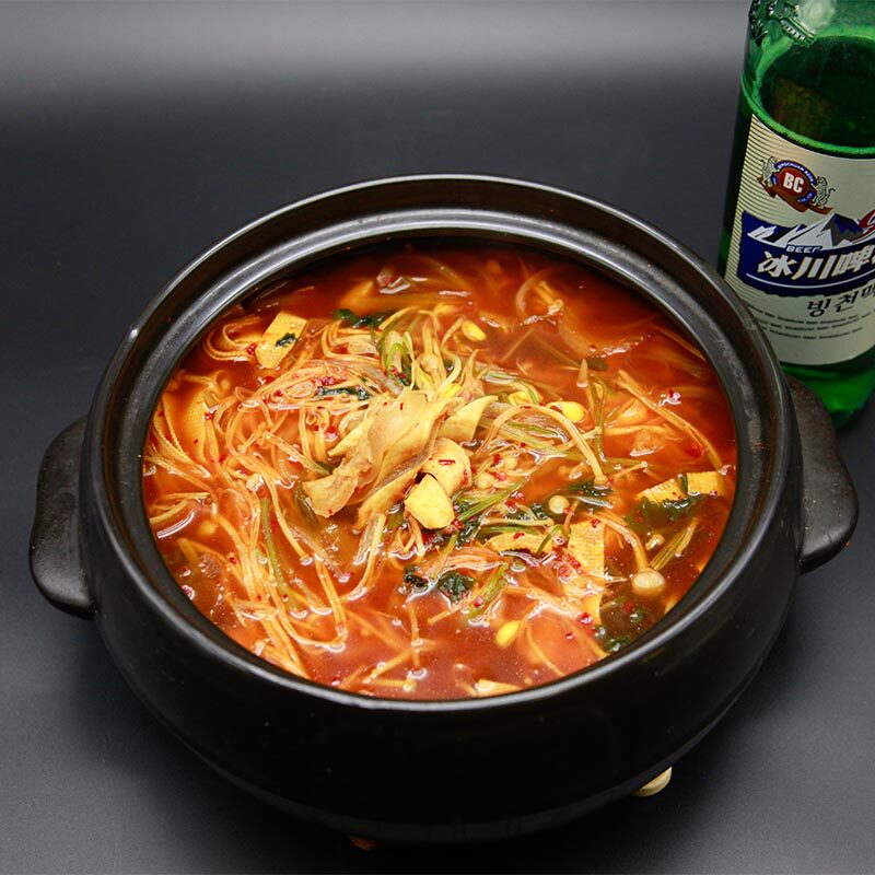 一折牛筋牛肚_啤酒锅 韩国风味小吃 牛肚啤酒锅 下酒菜 串店啤酒锅