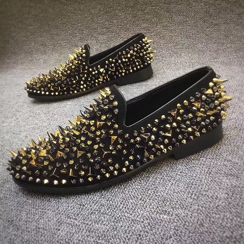 铆钉鞋男 低帮