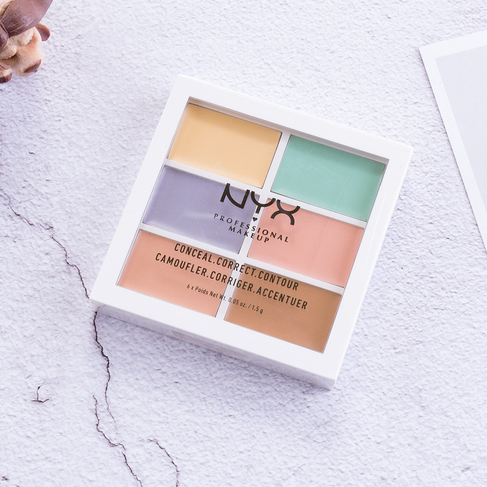 热销nyx遮瑕膏六色