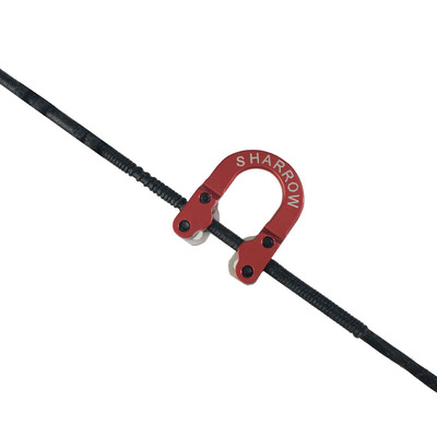 厂家直销弓箭d环金属d环复合弓专用u环安装方便三色可选非d环绳子