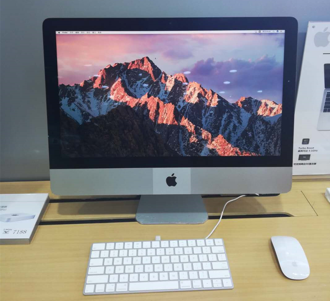 apple苹果一体机21.5imac 27寸 可吃鸡 mk452-4k绝地求生电脑专用