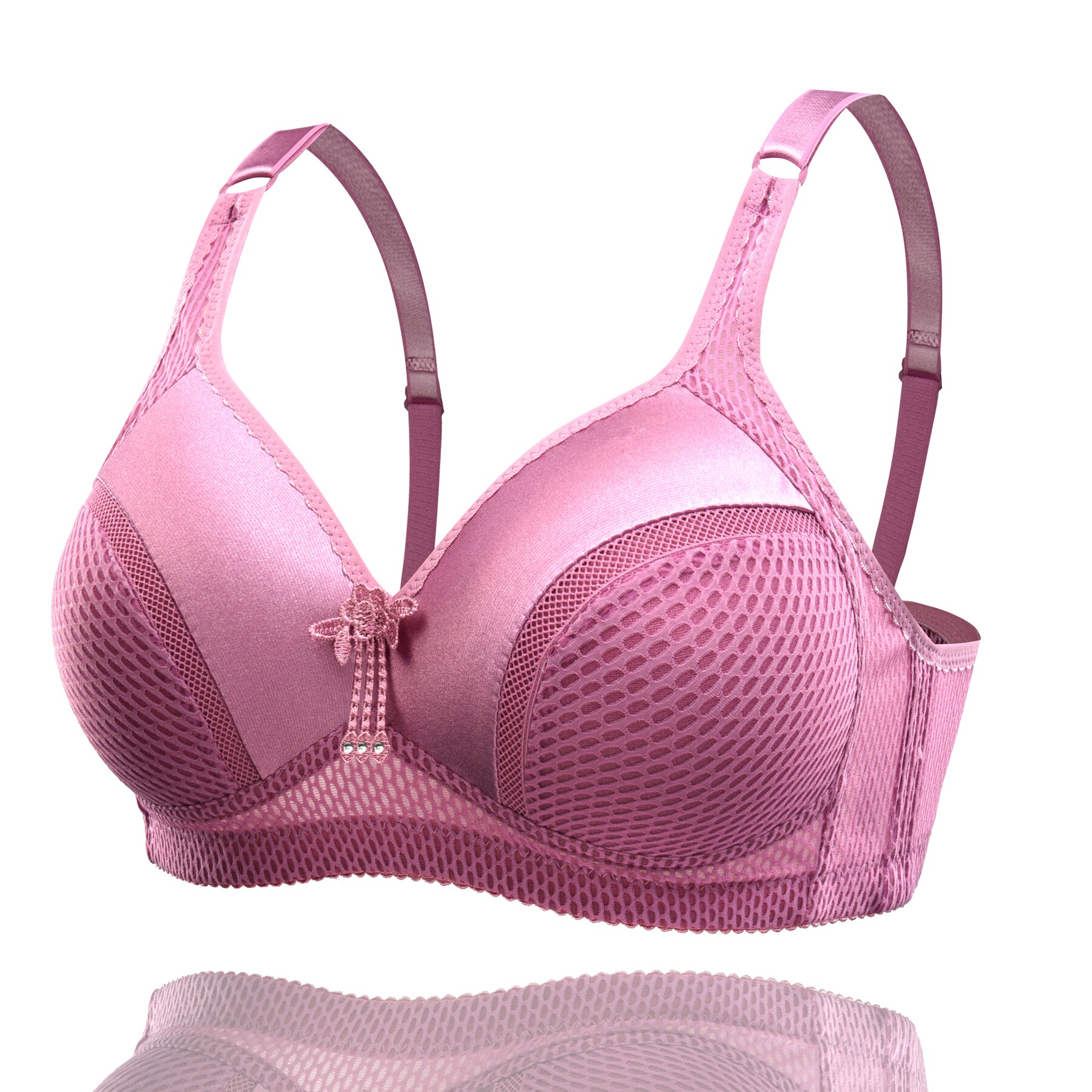 一折超薄无钢圈文胸 夏季