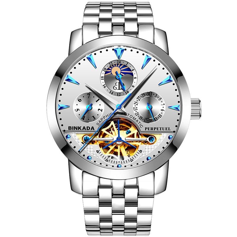 宾卡达全自动机械表男皮带大额优惠券