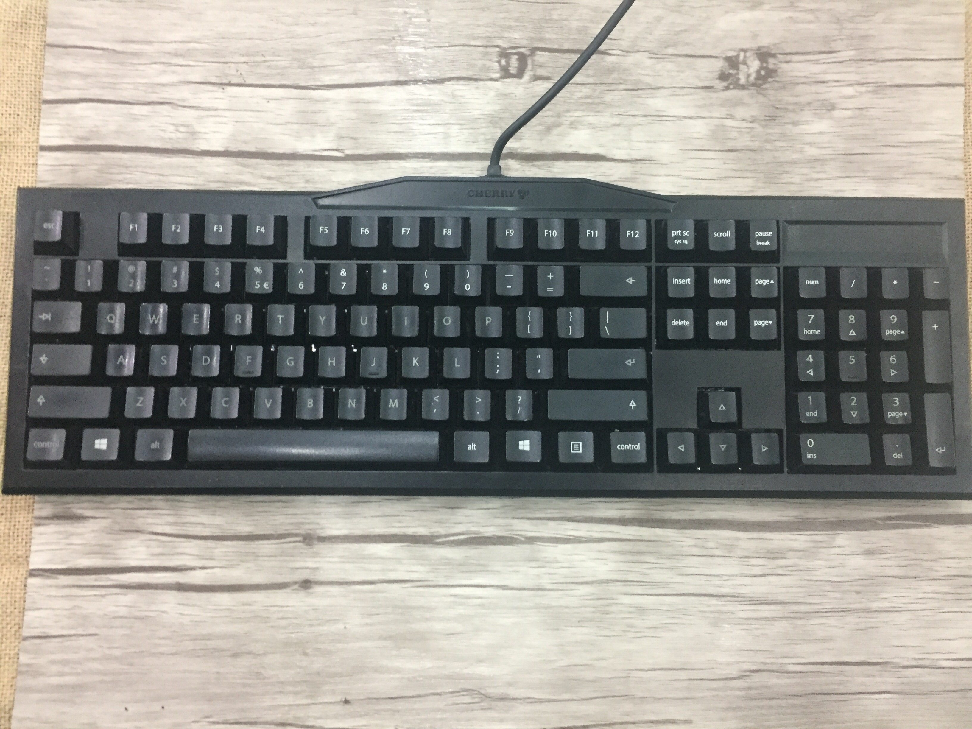 cherry mx 青轴_键盘cherry樱桃原厂g80 3802mx青轴高键帽机械键盘