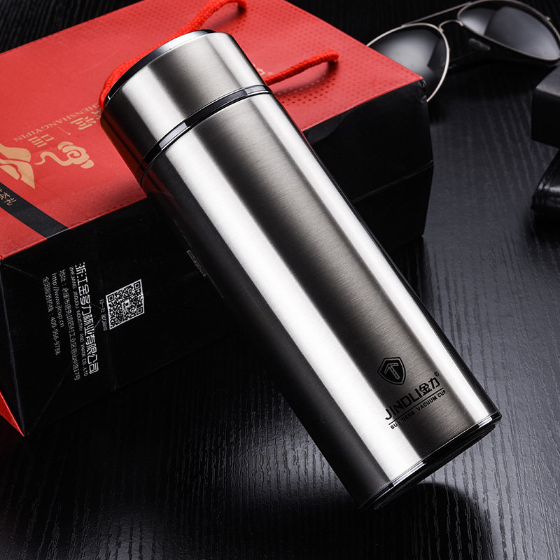 特价保温杯礼盒装_金力304不锈钢真空保温杯男女商务保暖水杯便携车用