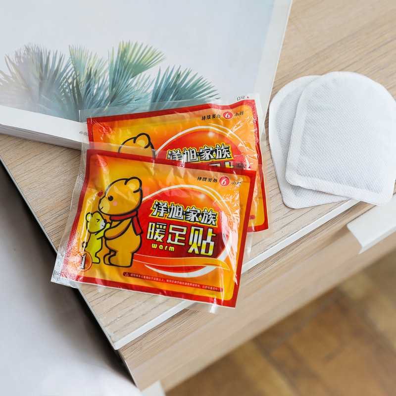 两片价格 厂家批发 暖宝宝暖贴 冬季发热暖脚贴 袋鼠暖足贴