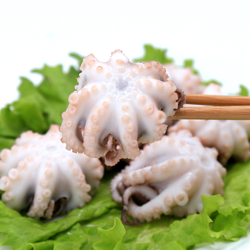 青岛新鲜小章鱼八带鱼鲜活海鲜水产速冻长足八爪鱼2斤顺丰包邮