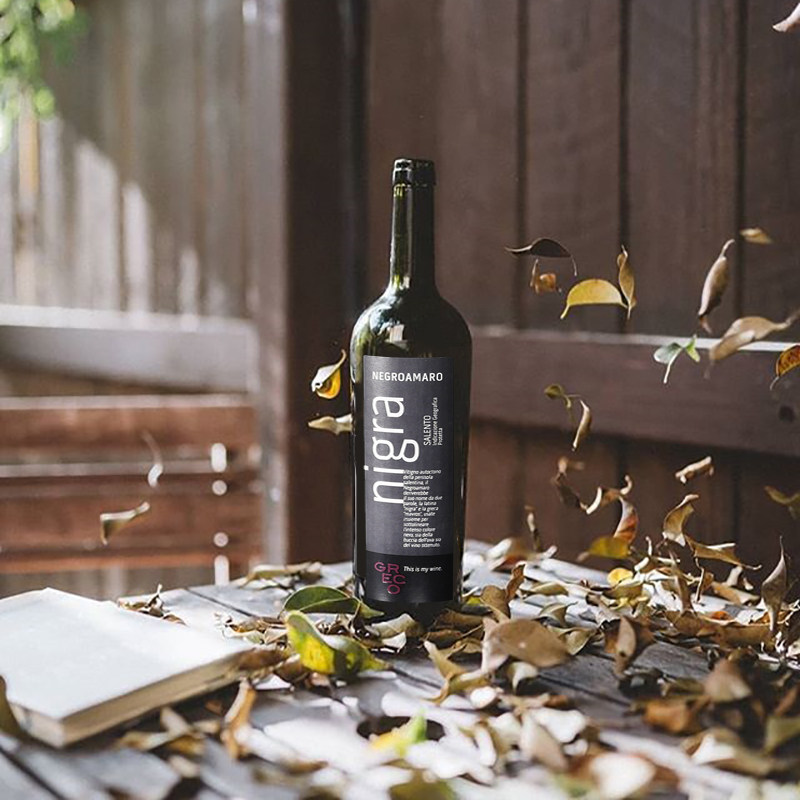 掌柜推荐款 黑曼罗 黑鬼# 意大利 negroamaro-nigra 干红葡萄酒