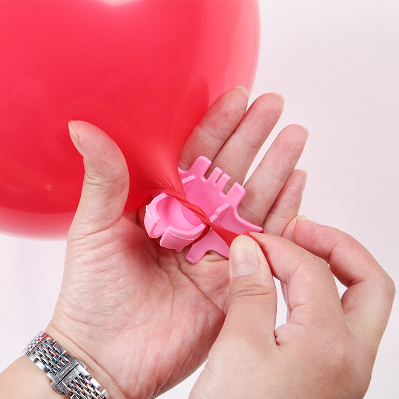 气球打结器结婚生日派对婚房布置道具乳胶气球封口器绑气球工具优惠券