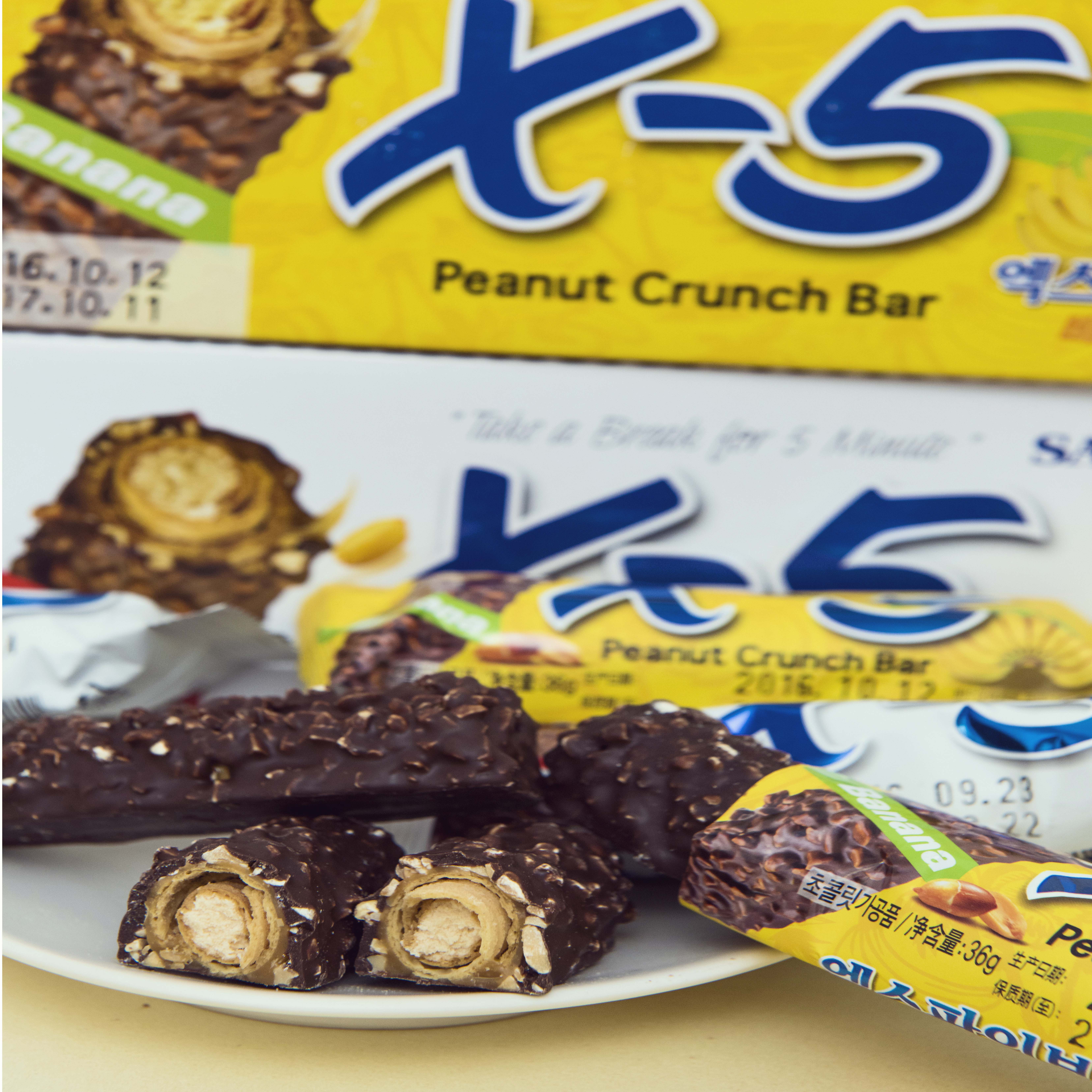 一折x5巧克力棒韩国进口